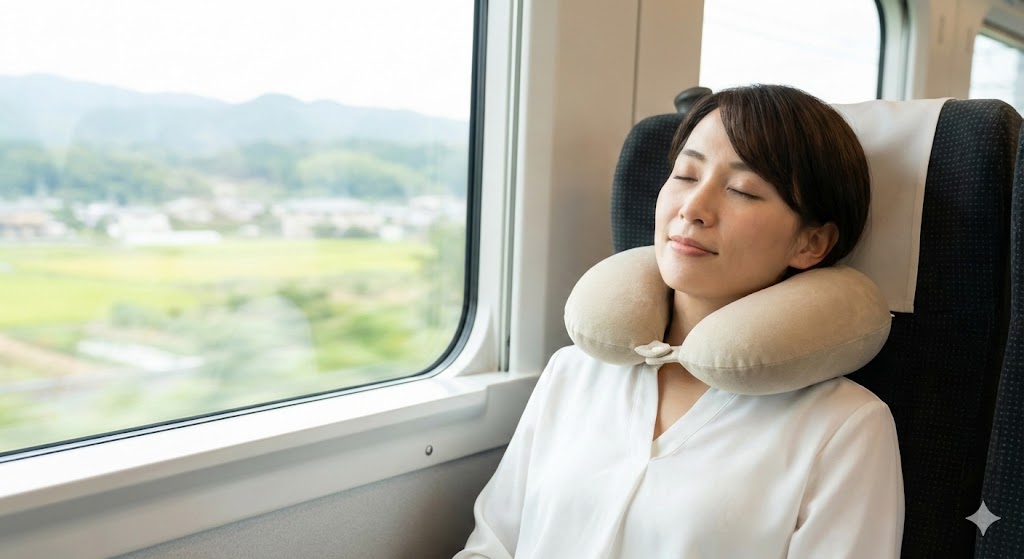 目的地に着いた時にはヘトヘトを卒業。バスや電車の移動を回復時間に変える