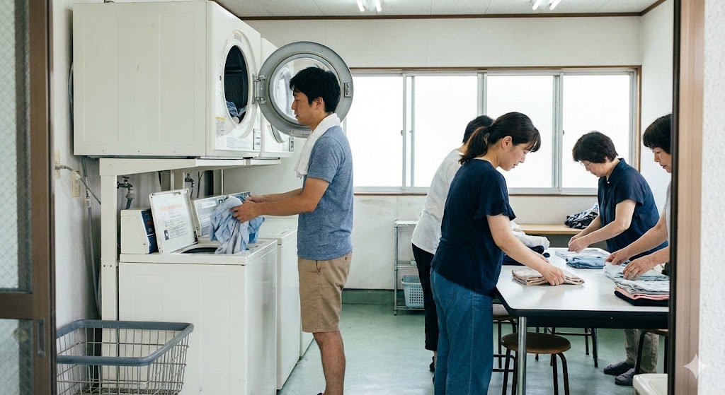 コインランドリー活用術：頻度とコストの現実