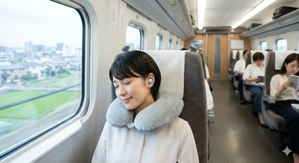 移動中の短い仮眠で脳の疲れをリセットする