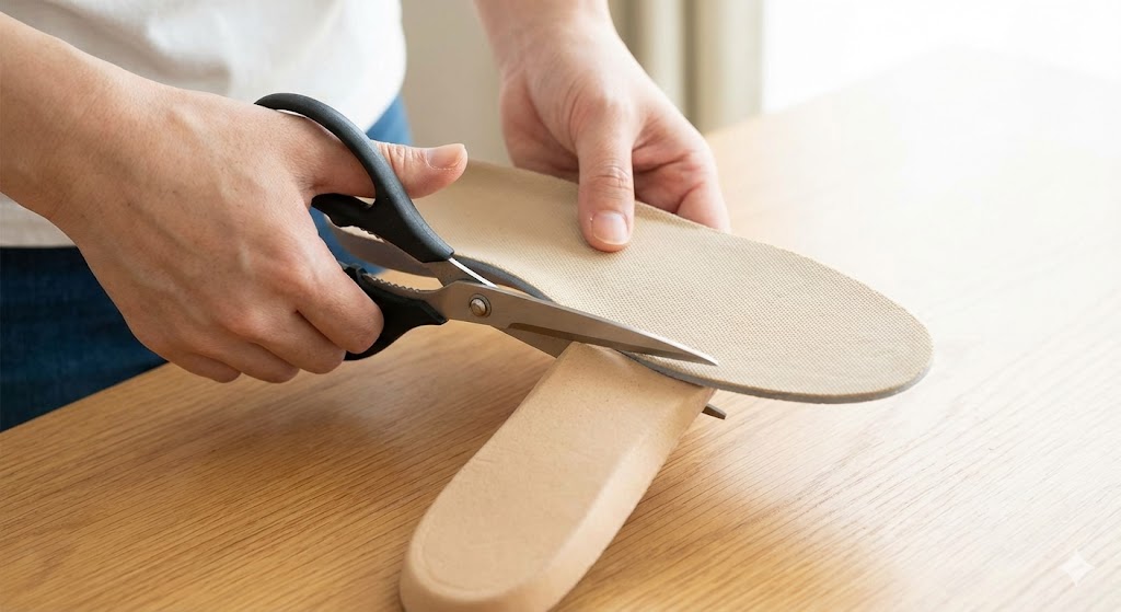 正しいサイズ調整とカットの手順