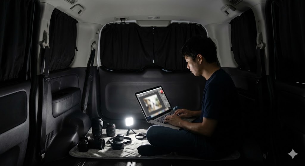 現像作業を快適にする遮光テクニック