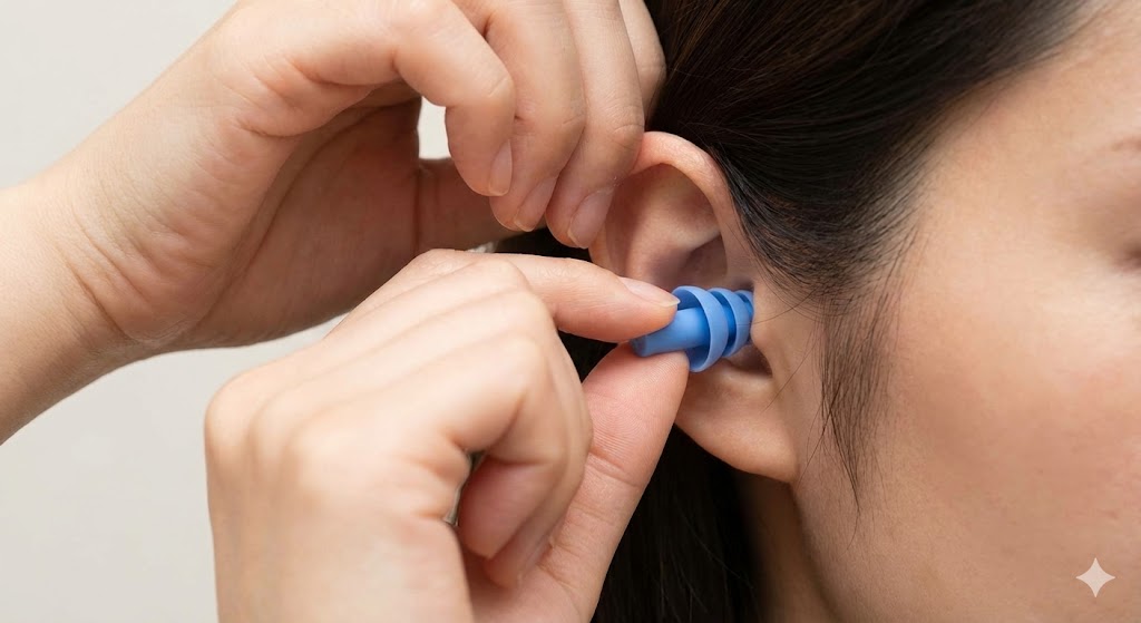 痛くない！ひだ型耳栓をスムーズにフィットさせるコツ