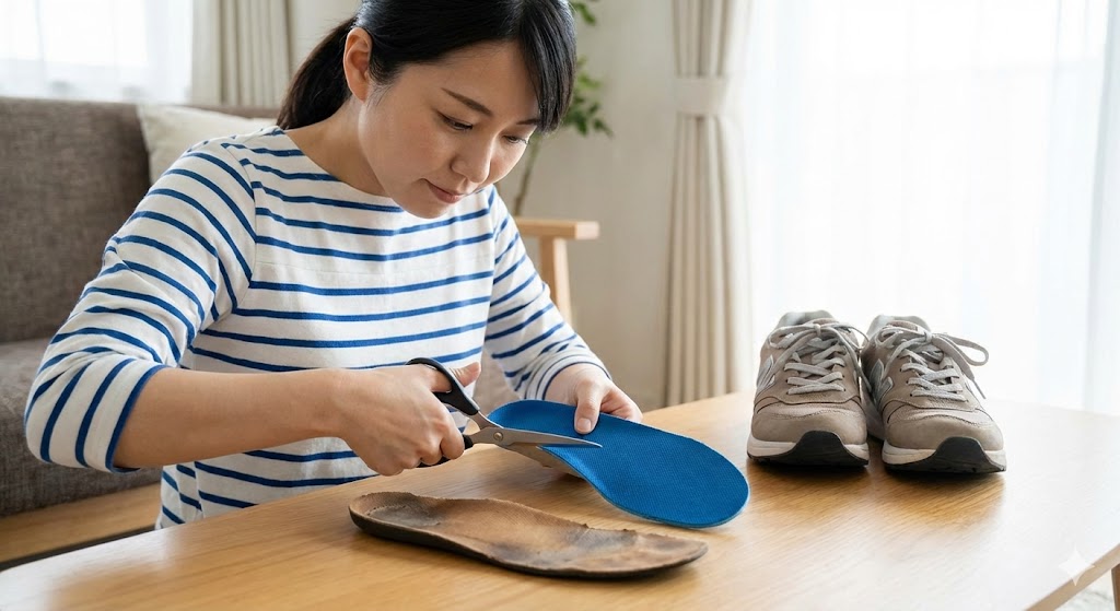 観光を楽にする中敷きの手入れの事前準備