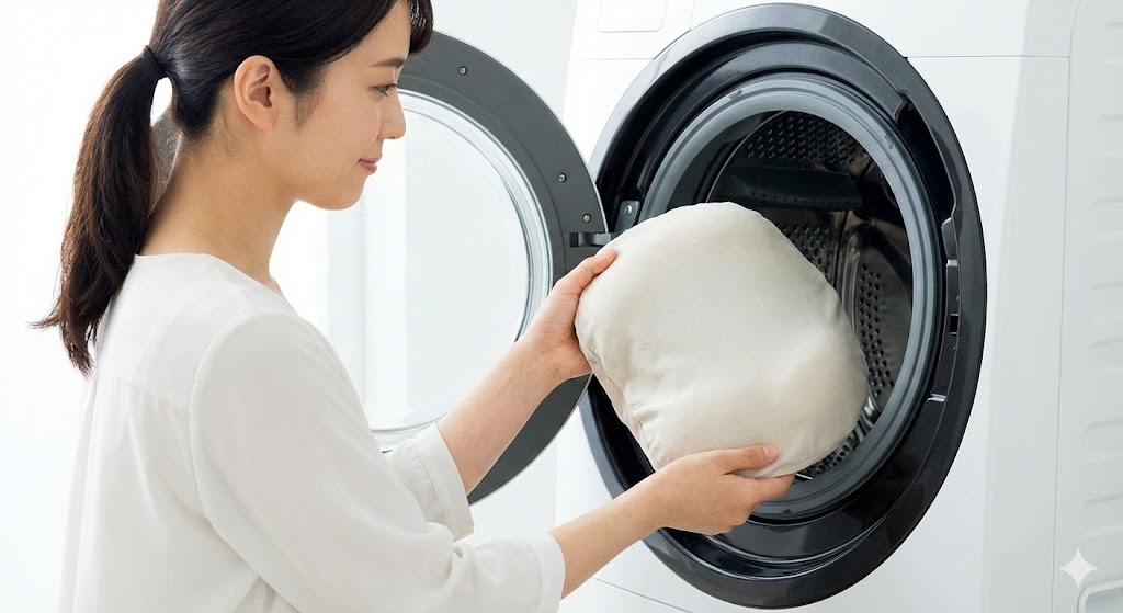 食べこぼしや皮脂汚れもスッキリ！カバーの「洗濯機対応」を確認しよう