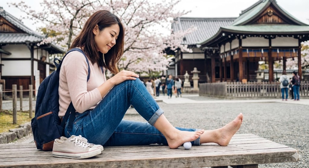 1. 足の裏・ふくらはぎを癒やす