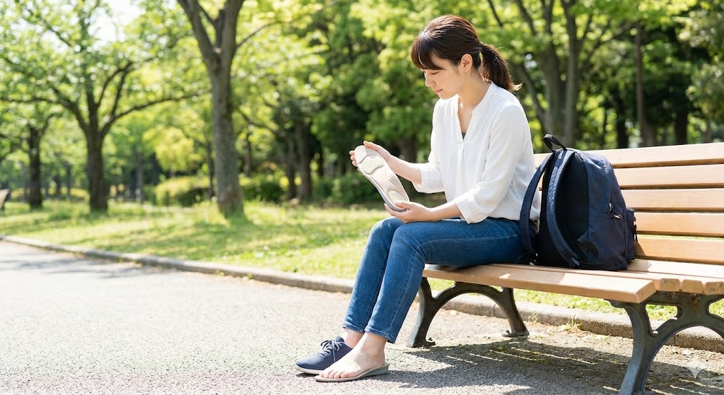 インソールで長距離歩行の悩みを解消するコツ