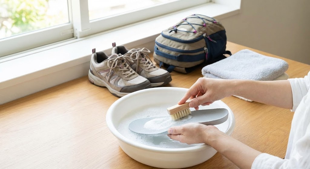 中敷きの手入れ決定版！旅行で役立つ洗い方やズレ防止策を徹底解説