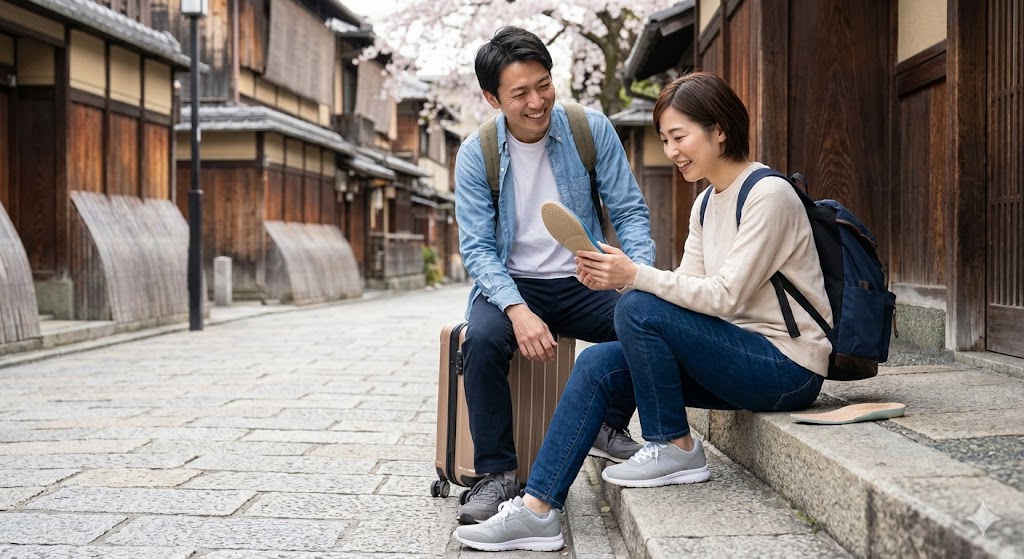 靴の種類のインソール選びで旅行が変わる！観光の疲れ対策ガイド