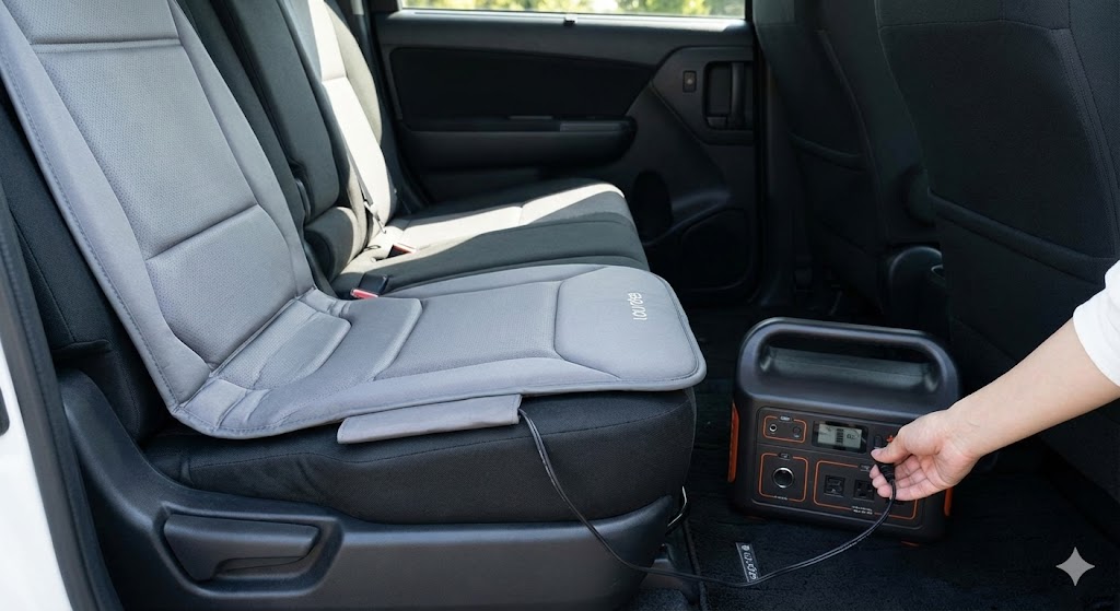 300Wのポータブル電源でも余裕のスタミナ