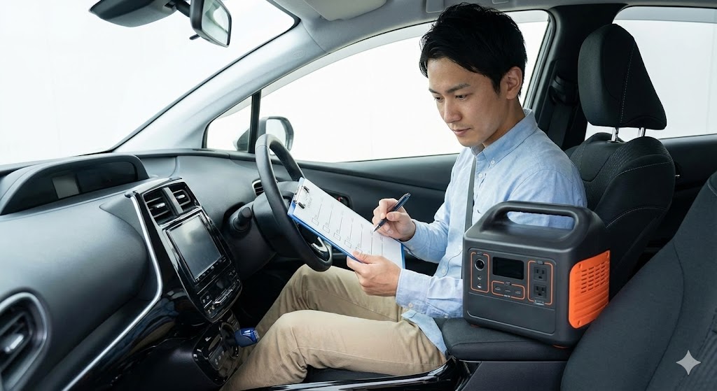 購入前に確認！車内快眠のためのチェックリスト