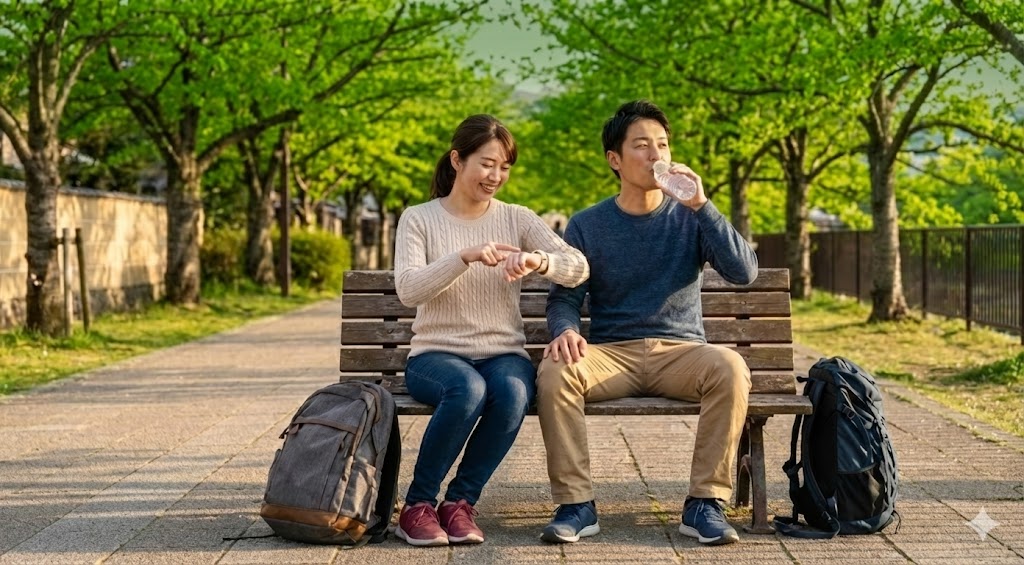 50分歩いて10分休む「50・10」のルール