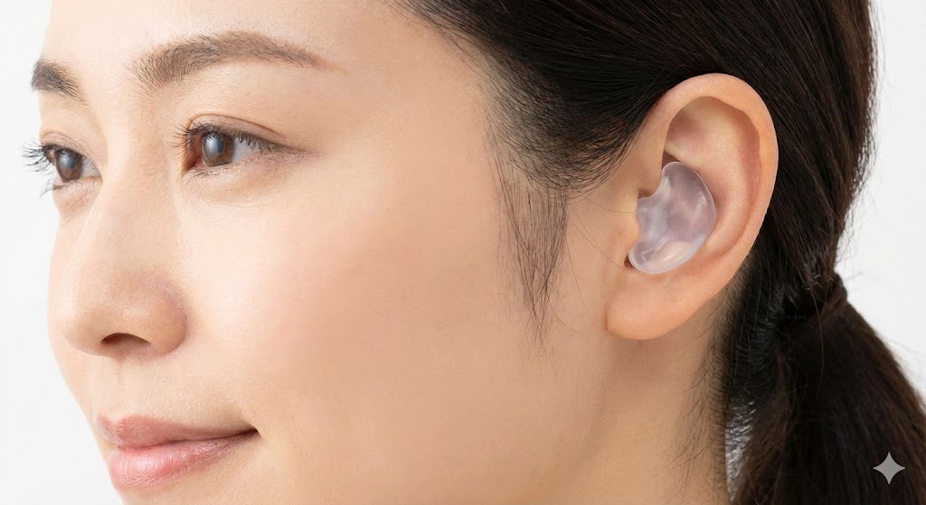 「耳の穴に入れない」から痛くない！シリコン粘土だけのメリット