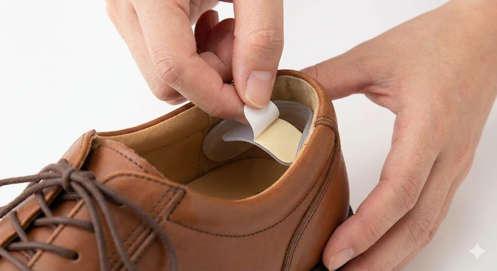 かかとが脱げる悩みを解消するパッド活用術