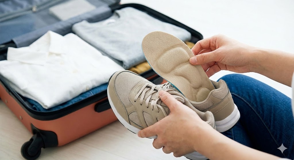 旅行で重宝するおすすめのインソール