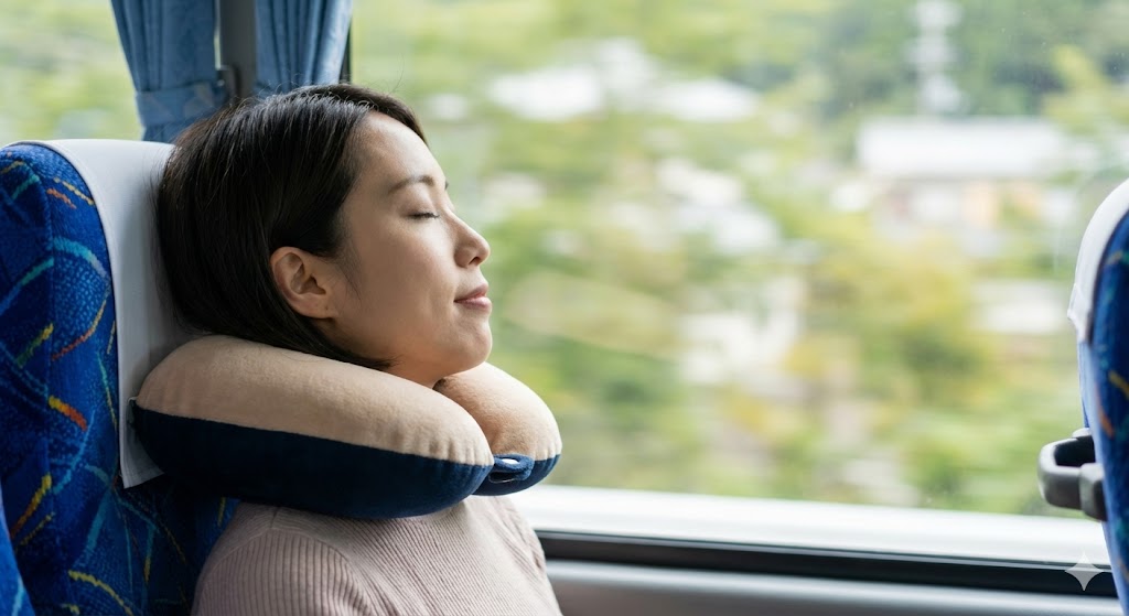 Q. 車内の振動で枕がズレたりしませんか？