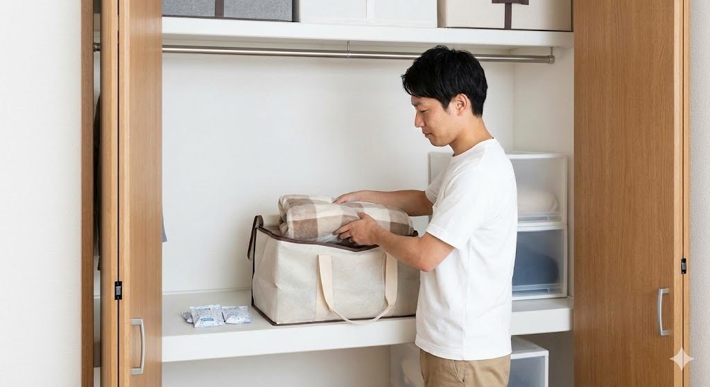 オフシーズンの賢いコンパクト保管方法