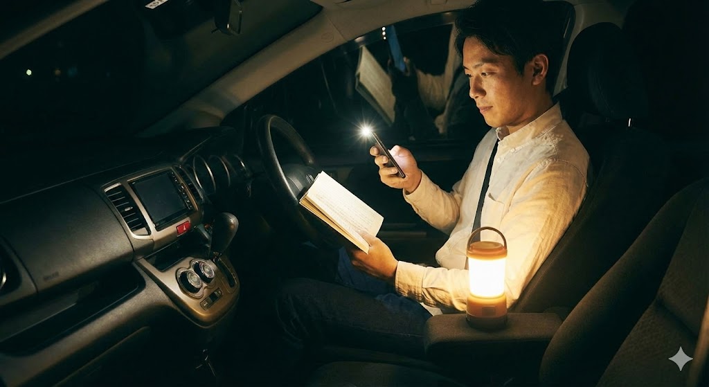 スマホライトにはない利便性と光の質