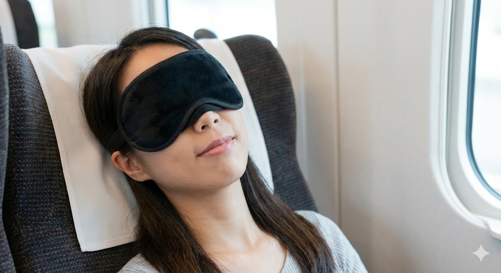 アイマスクで視覚情報を断つ!脳の疲れをリセットする仕組み