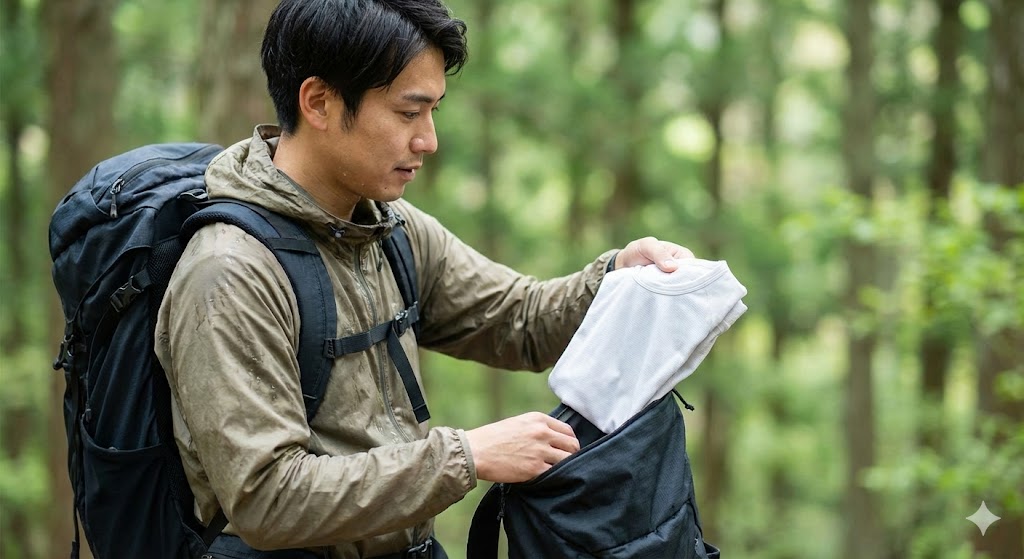 薄手インナーの予備：汗冷えを防ぐ体調管理の鉄則