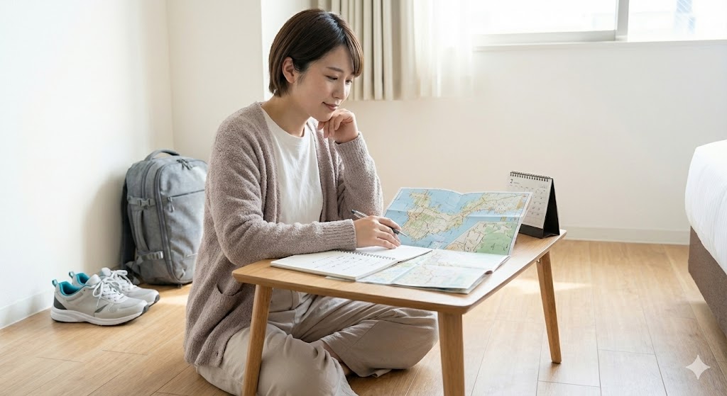 体力を削られない「服」の選び方と無理のない計画