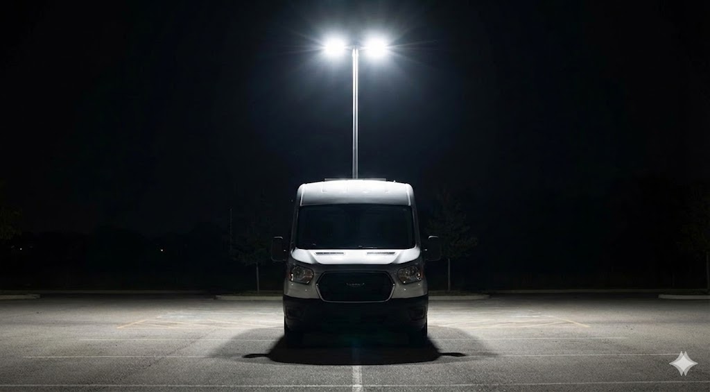 街灯の真下を選ぶ活用術