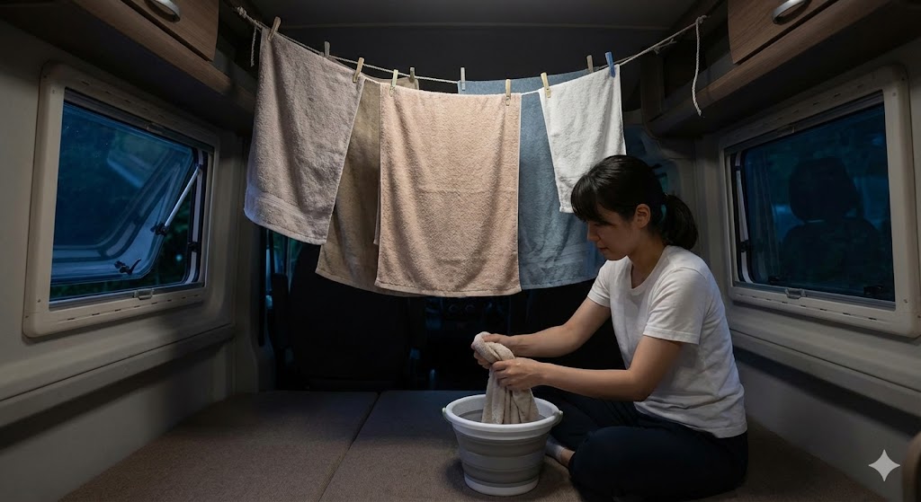 タオルの洗濯と乾燥はどうしてた？