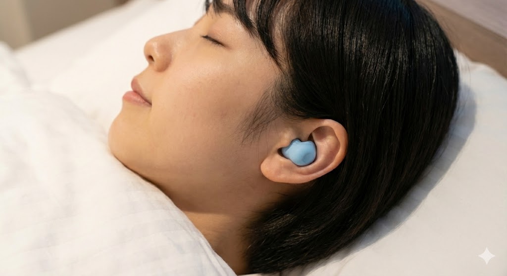 横向き寝でも耳が痛くならない素材の選び方