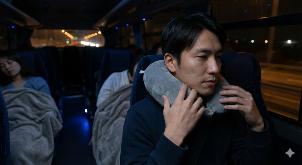 【静音設計】周囲が静かな撮影現場や夜行バスでも、使用時に音が響かないか