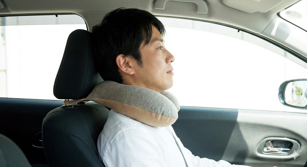 「後頭部の薄さ」をチェック！車のヘッドレストとの干渉を防ぐ重要性