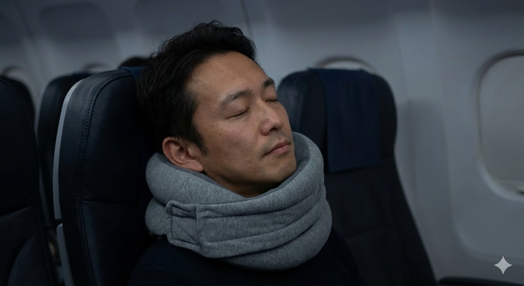 最新の基準：座席を倒せない環境での「垂直睡眠」を可能にする