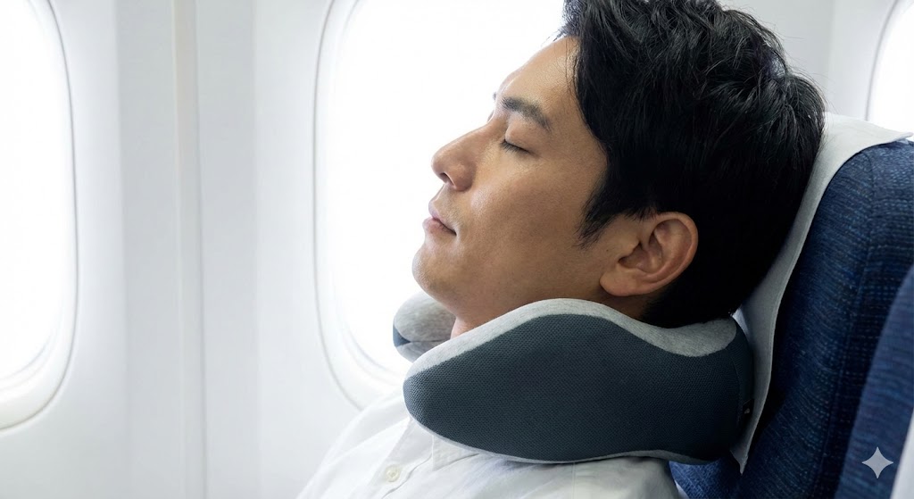 頸椎のS字カーブを維持し、筋肉を完全にオフにする