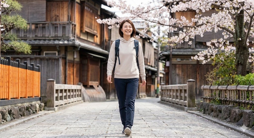 疲れにくい「姿勢と歩幅」の基本