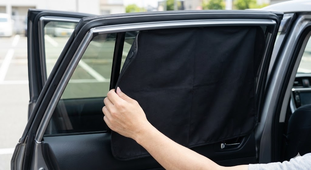 機動力重視の「マグネット式カーテン」