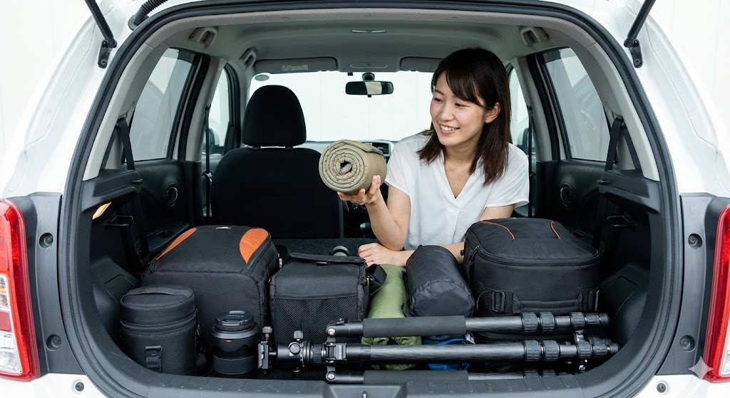 【最小】荷物を減らせる「空気入れタイプ」