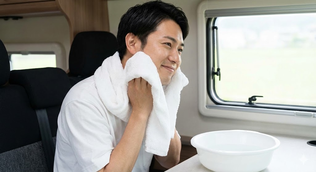 タオルの安心感には勝てない