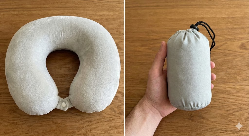 荷物を増やしたくない派へ。圧縮率30%を実現する専用ポーチの有無