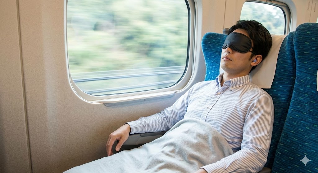 【移動手段別】電車・バス・飛行機での「本気寝」を支えるテクニック