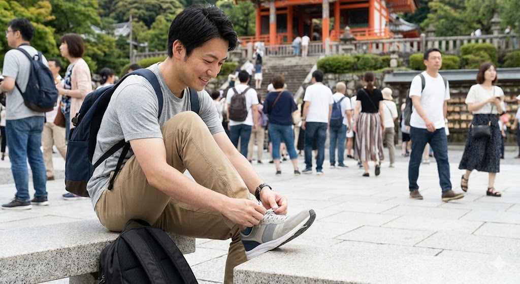 観光の疲れを軽減するインソールの入れ方のコツ