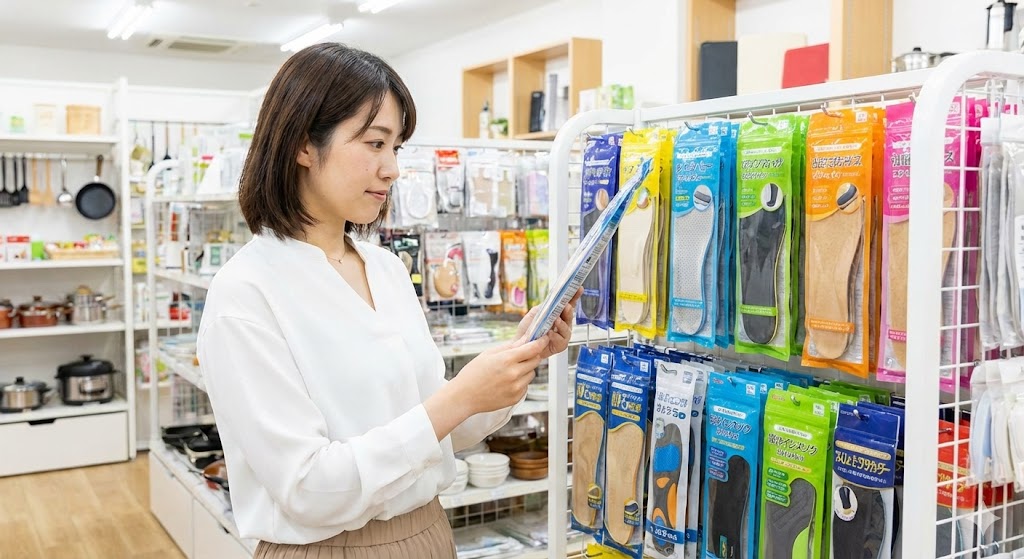 観光を快適にする100均インソールの選び方