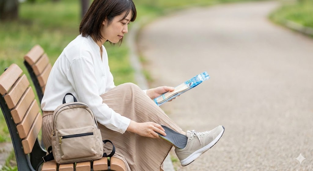 旅先でも買える100均インソールの活用術