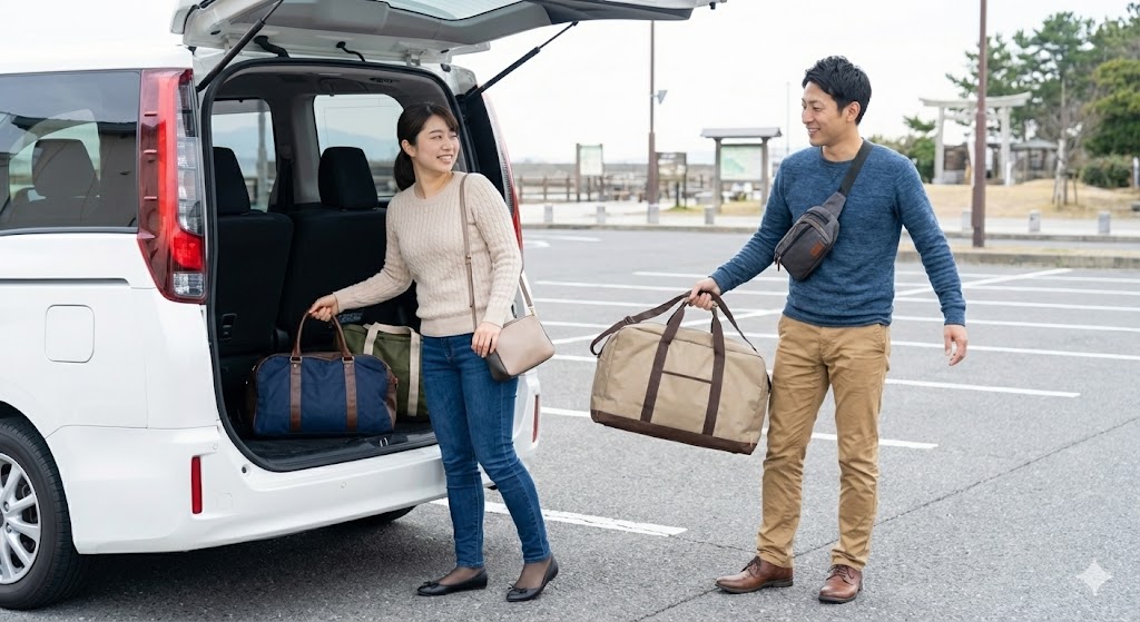 車を「基地」にする!荷物を置いて身軽に動くコツ