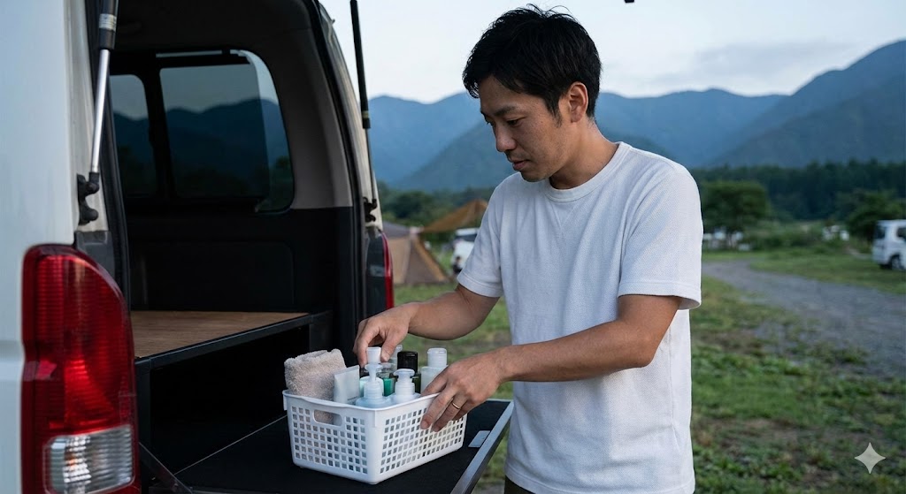 100均の「メッシュカゴ」選びが清潔さの決め手