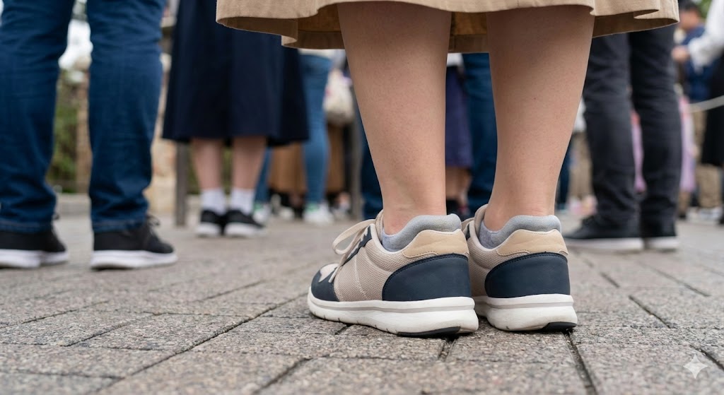 中敷きで待ち時間を立ち続ける旅行も快適！疲れない中敷き選び方