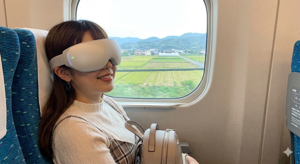 ②【最新テック・ヒーター型】3D構造でメイク崩れゼロ！観光を楽しむ女性・旅行者の新常識