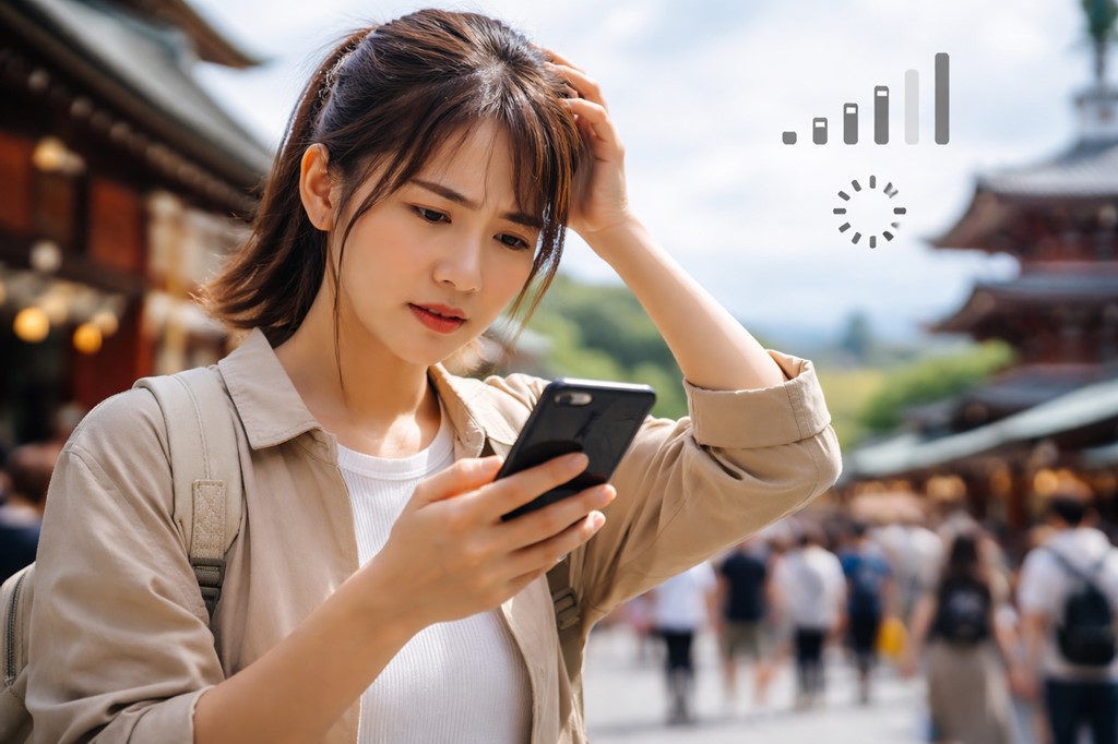 旅行先でアプリが使えない時の通信環境