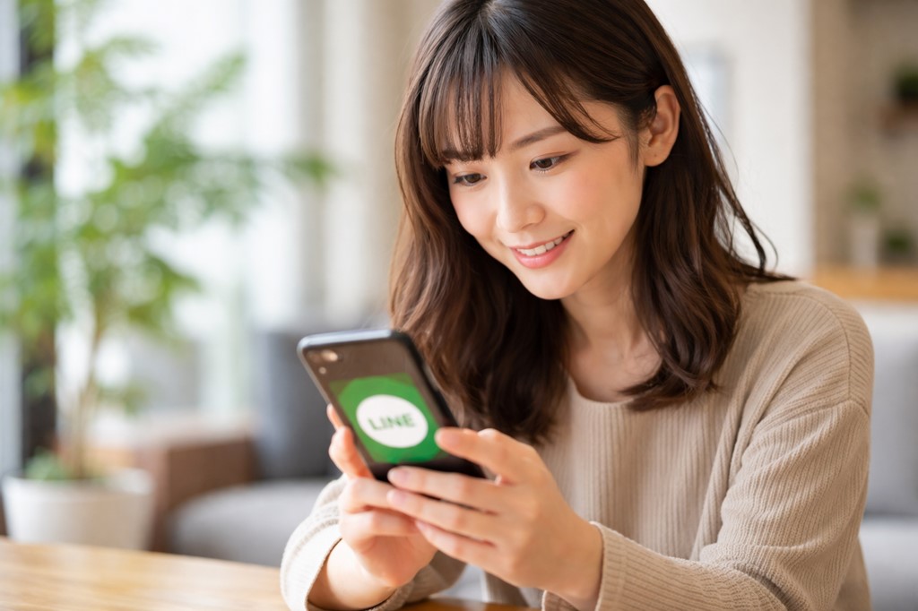 LINEアプリで進める事前準備