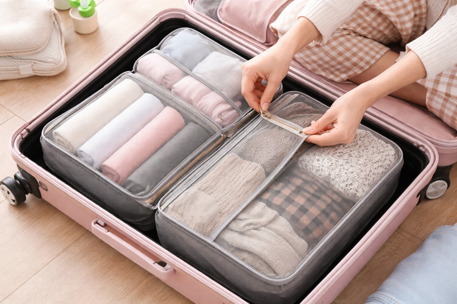 ダイソーで買える便利な圧縮バッグ