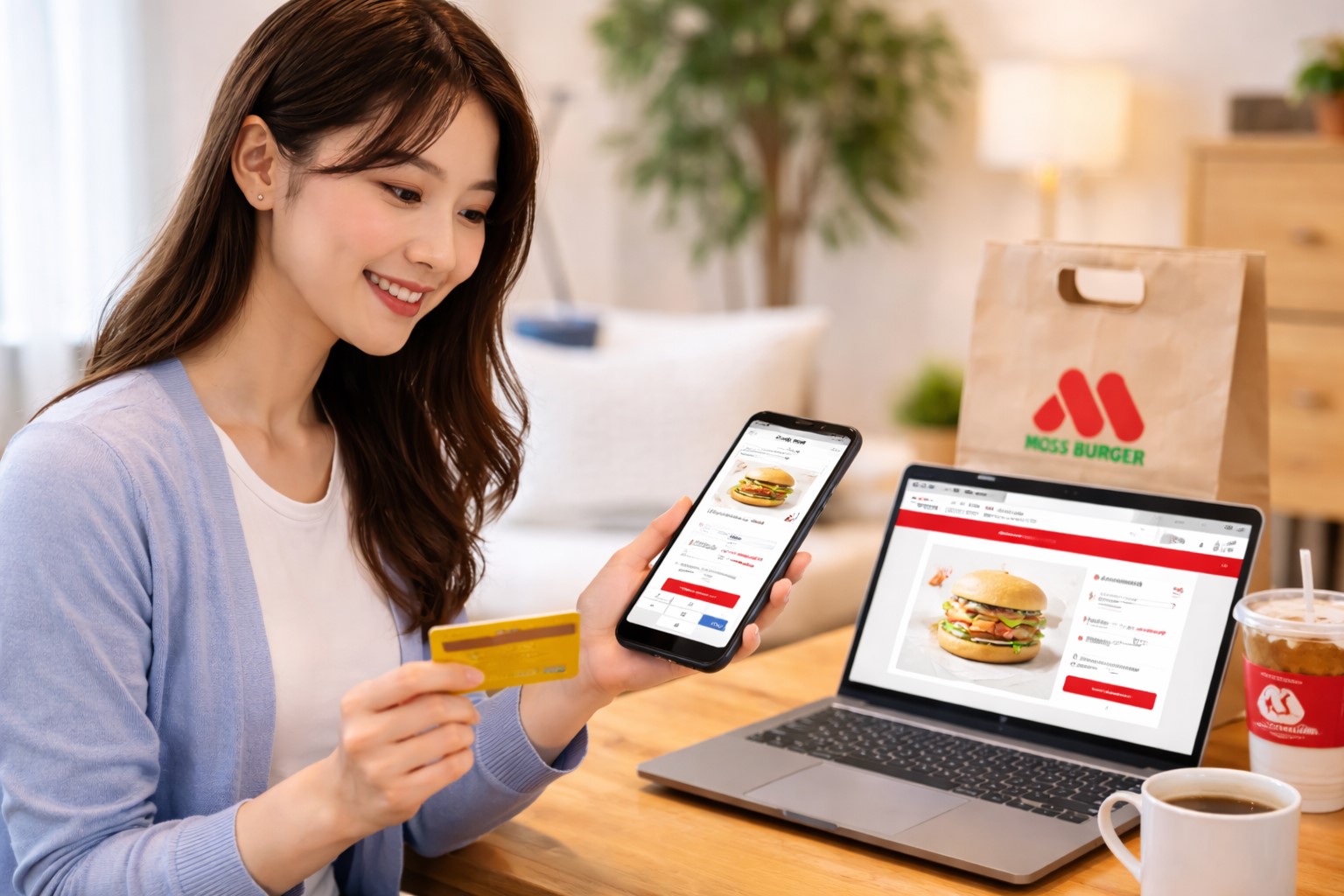 モスバーガーのネット注文支払いで現金は使える？PayPay解説