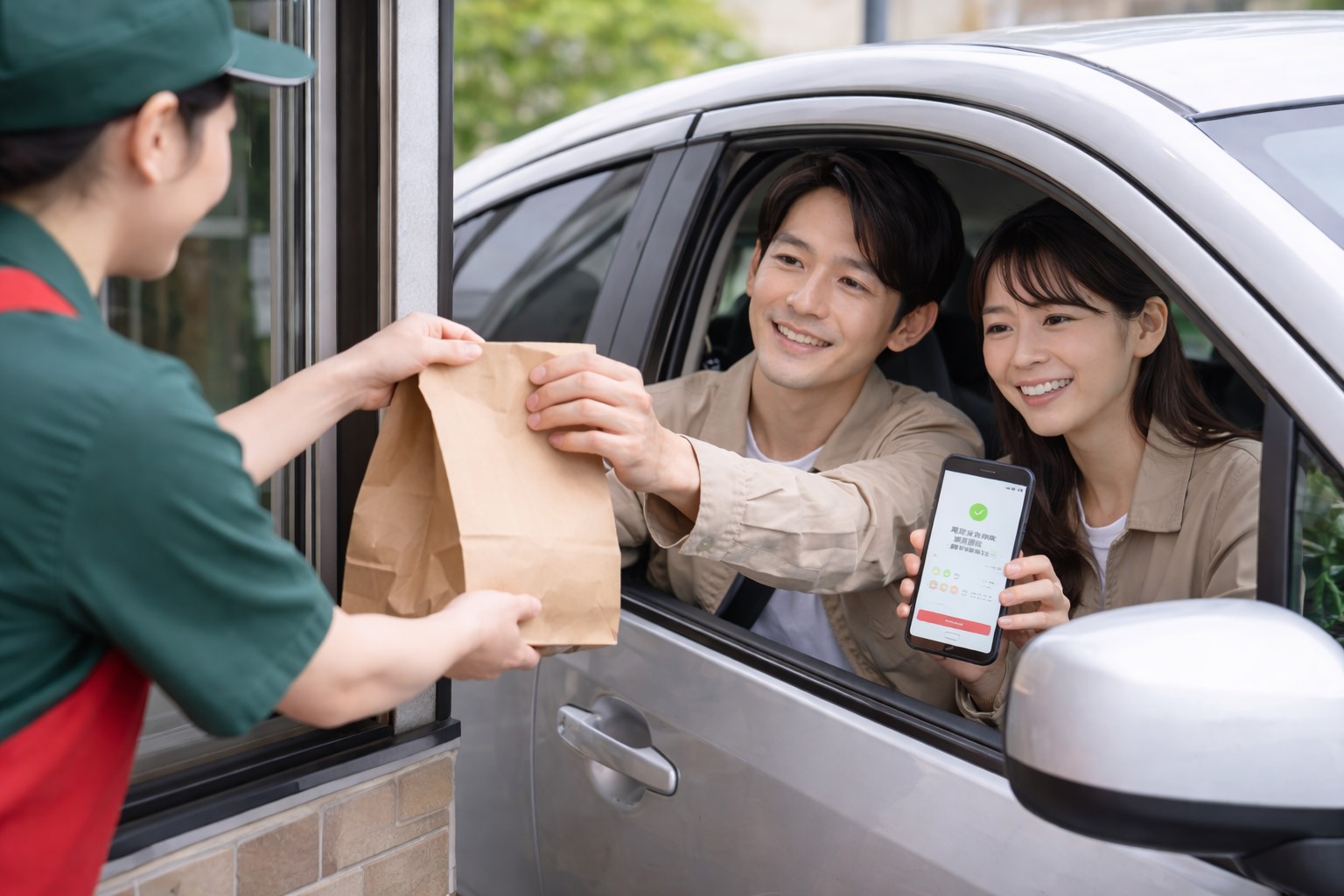 モスバーガーのネット注文をドライブスルーで受取！手順と時間解説