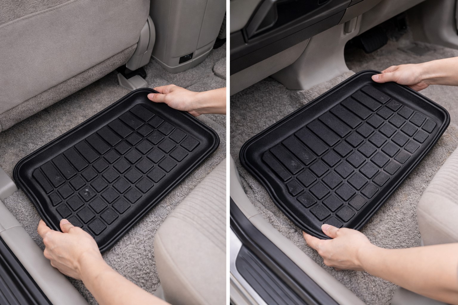 助手席や後部座席への設置方法